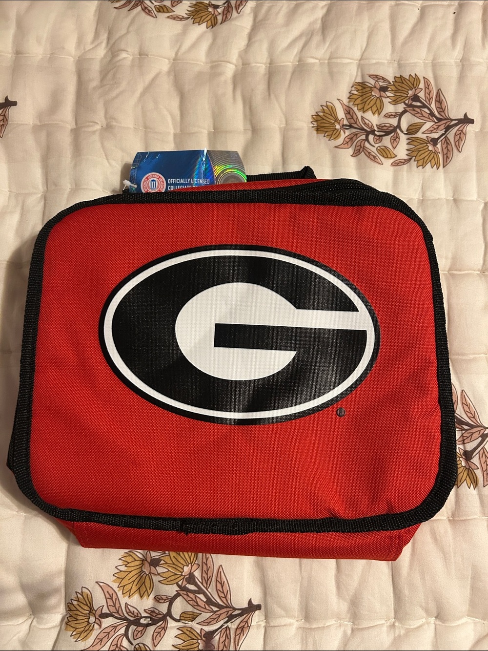 University of Georgia Red Lunch Bag with G Logo